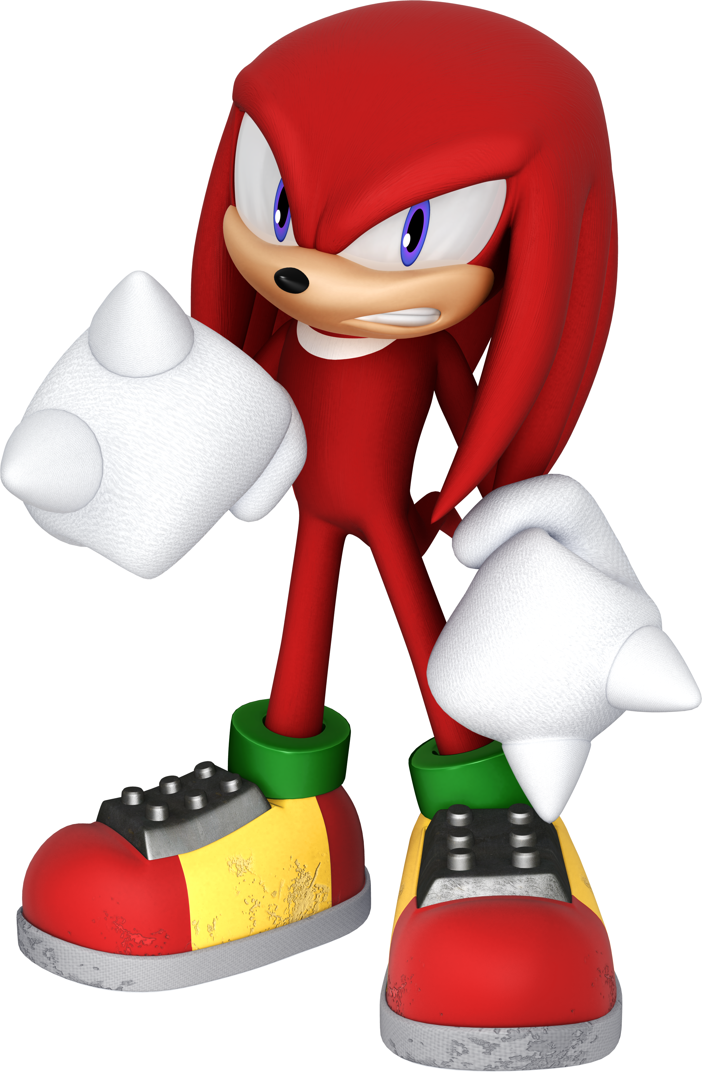 Knuckles o Equidna, Mundo Sonic Boom Wiki