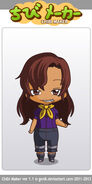 Human Kasari made in Gen's Chibi Maker 1.1