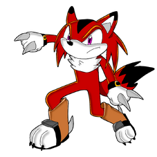 Reddhart in sonic adventure style ^_^