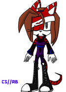 her new design, created by moi