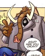 Mogul persuading someone.