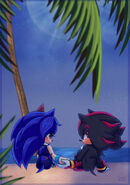 Boom Ani and Shadow (by FrizeRose)