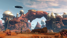 Planet Sahara view