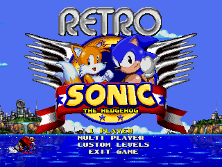 Sonic Classic Heroes - Sonic Retro