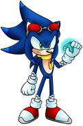 Trident The Hedgehog drawn by me, aka Glitch—exe on DeviantArt.