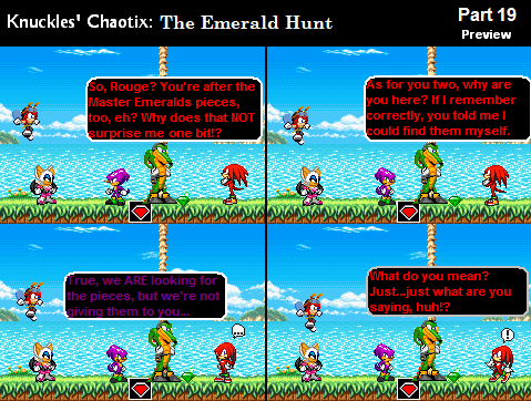 Knuckles' Chaotix: The Sprite Comic Series, Sonic Fanon Wiki