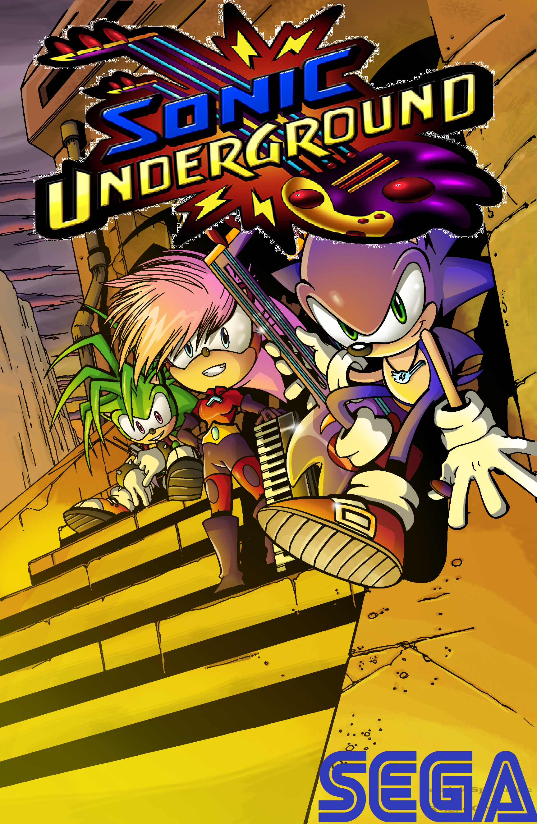 Sonic Underground The Game Sonic Fanon Wiki Fandom