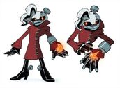 Basis of Silas's design and attire, based on one piece of concept art of Dr. Starline (IDW).