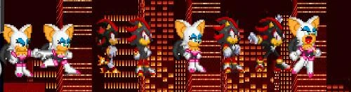 Shadow & Rouge in Sonic 2 | Sonic Fanon Wiki | Fandom