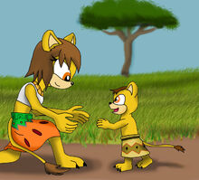 Cyo and his mother