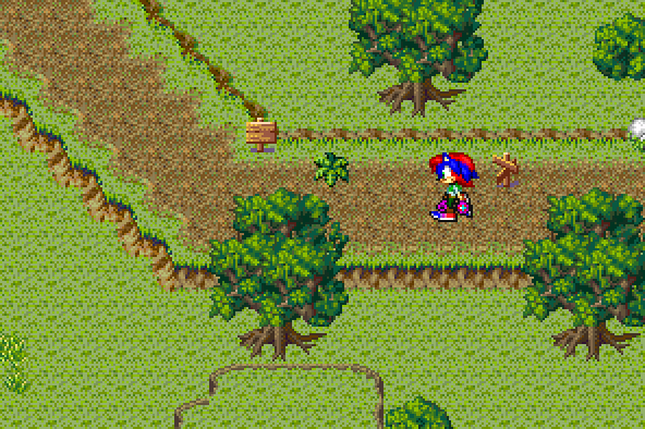 Game name: Sonic Ultimate RPG Emerald saving explaination. #sonic