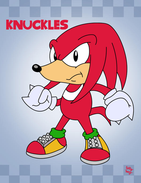 Knuckles the Echidna (Adventures of Sonic the Hedgehog) Sonic Fanon