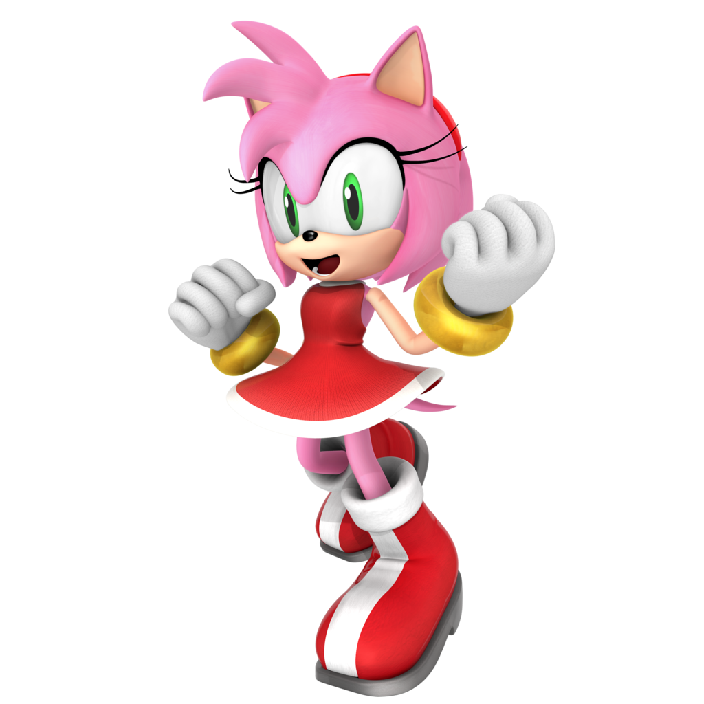 Neon's Sonic 3 Character Recreations & Origins Amy