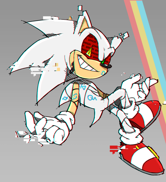 Inverted Colors Sonic by user15432 on DeviantArt