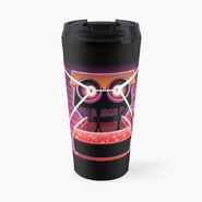 Possessed Cubot Travel Mug