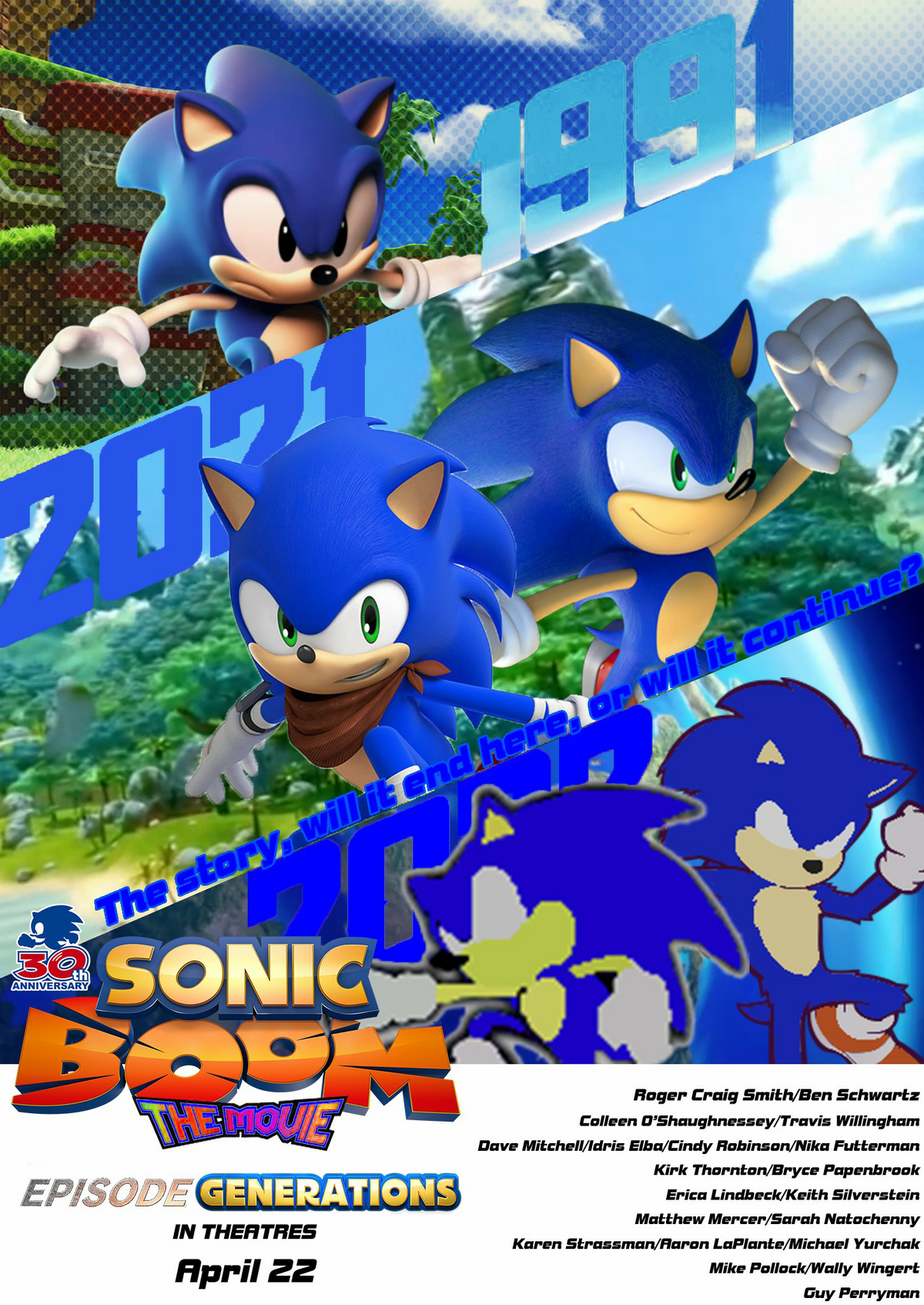 Movie Sonic + Boom Sonic = ? What Is The Outcome? 