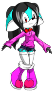 Made on the Sonic Charrie maker (not her exact design)