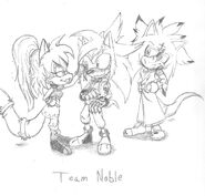 Joselyn with Duke and Khan. Team Noble.