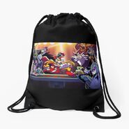 Ask The Eggman Empire Drawstring Bag