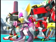 Team Dark about to fight Shadow Android