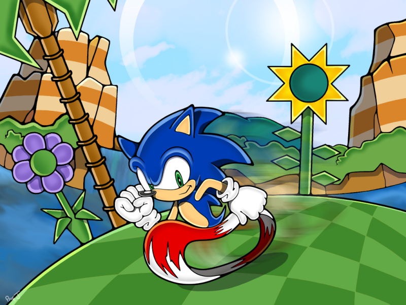 Green Hill Zone (Sonic Blast), Sonic Wiki Zone