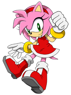 Amy Rose By Jasie-norko - Amy Rose Sonic X, HD Png Download -  759x1053(#2284086) - PngFind