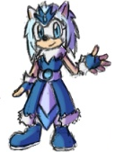 Lady Aurora, Slush's medieval incarnation, drawn by Azuroru.