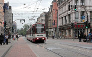 MTSV-2 "Gecko" in Metronet Thedoria Tramway Line 8 service along Parson Avenue