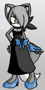 Nova in a formal dress