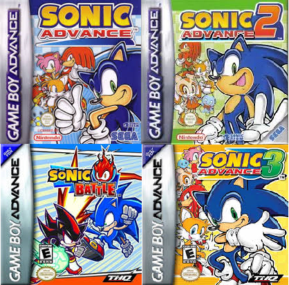 Sega Sonic Advance Games