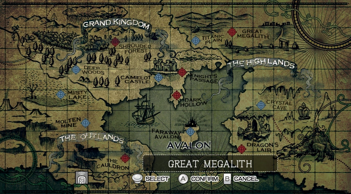 Camelot Map