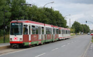 Figaro Premetro line M2 convoy towards Trinck, seen here at Grandesta Avenue