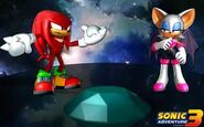 SA3 Knuckles & Rouge (Promotional)