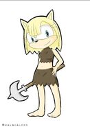 Madeline jungle pose. Art by Kalmialedo in Animo
