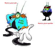 Dr. Eggplankton (Main Antagonist)