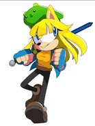 Madeline 2021 pose. Art by Zane Aisaka on Animo