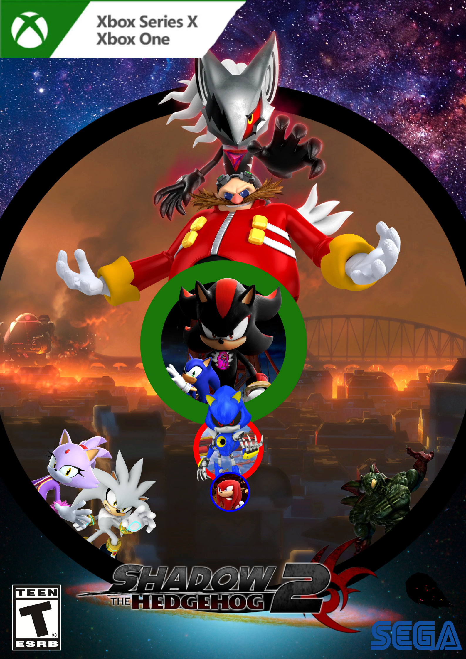 Who is Shadow the Hedgehog in the 'Sonic the Hedgehog 2' Post