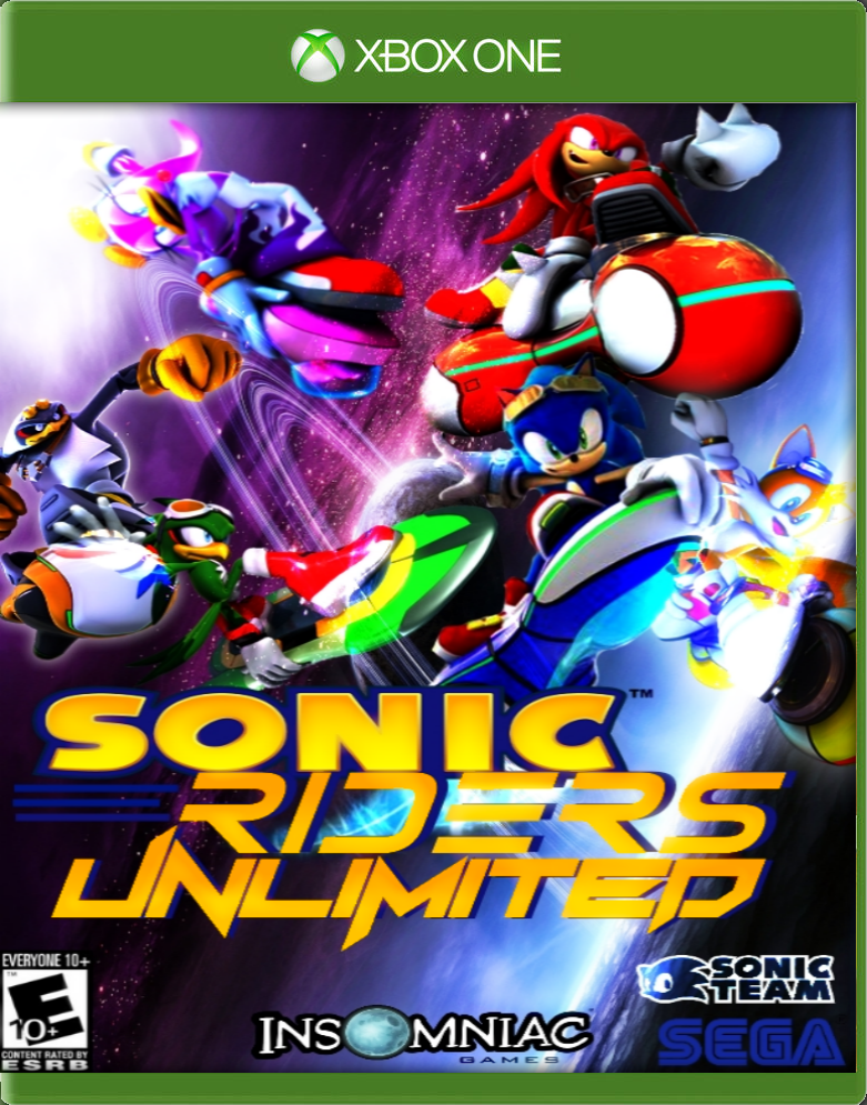  Sonic Free Riders - Xbox 360 : Sega of America Inc: Video Games