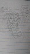 Joy held captive by Eggman's goons (my drawing)