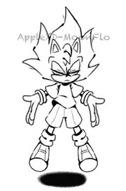 example of him using a power not yet developed in the adventure.