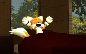 Tails waking up GMod by SPArtist98