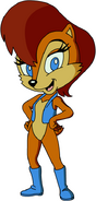 Sonic satam sally render