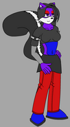 Layla the FoxSkunk (2nd Main Antagonist)