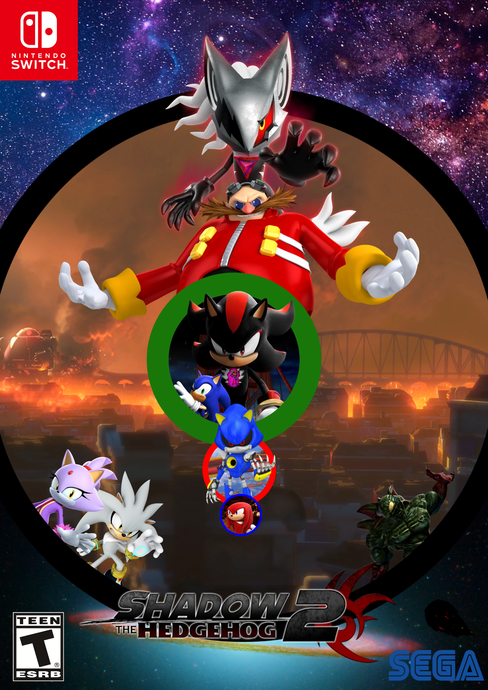Play Shadow the Hedgehog in Sonic 1, a game of Sonic