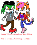 Rico and Alaina spending Valentines day