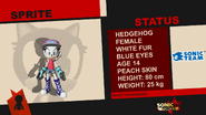 Sprite the Hedgehog (Status)