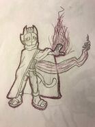 Previous incarnation of Danni's hero outfit.