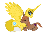 Laina and Alfred ponified