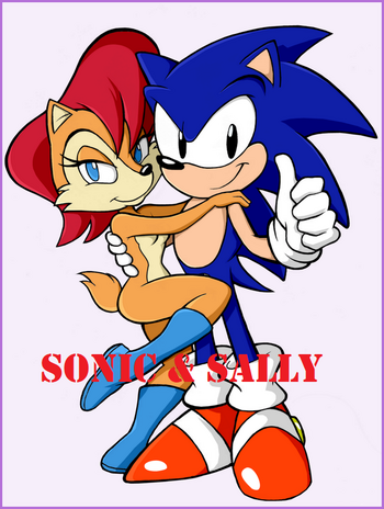 Sonic and Sally Boxart