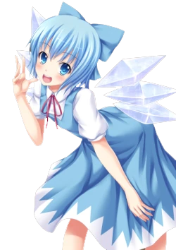 Touhou Cirno Render